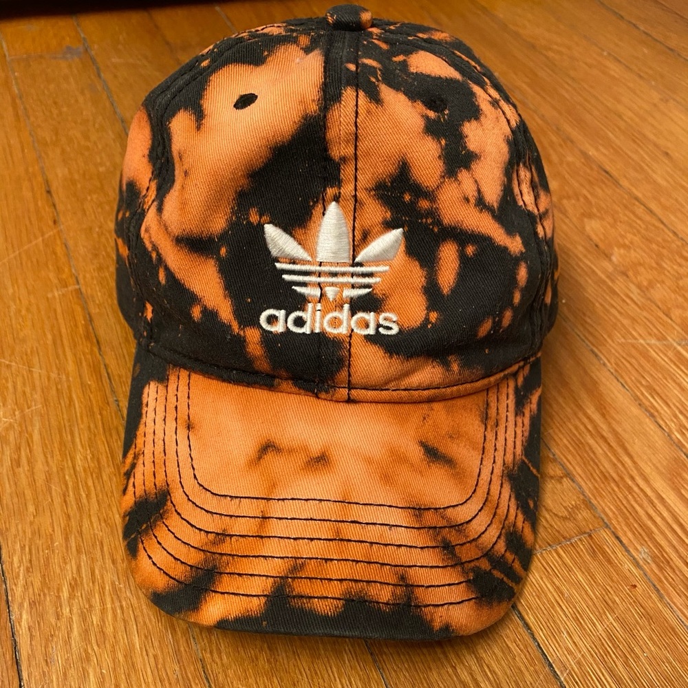 Acid-washed Adidas hat